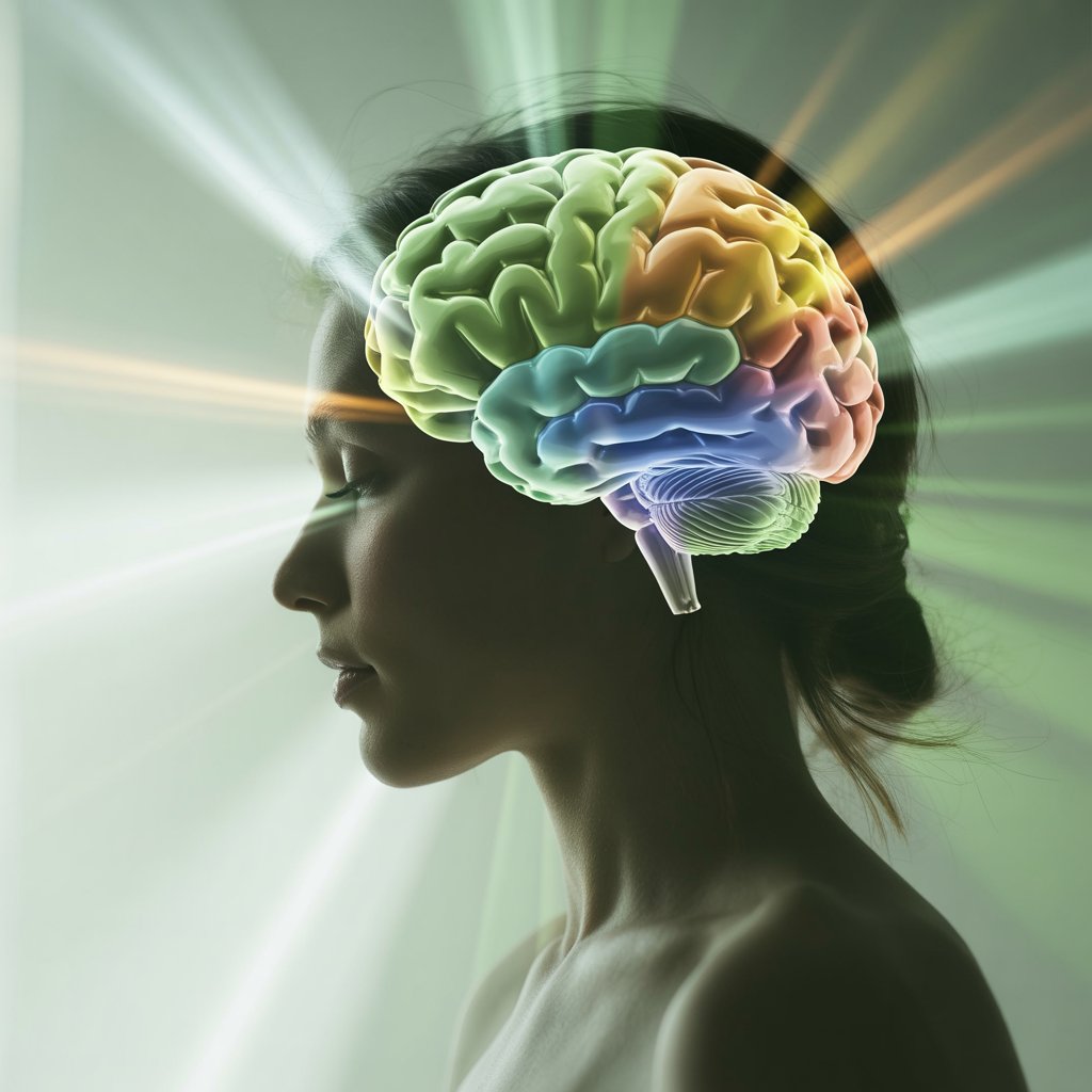 Peaceful hypnotherapy session showing relaxation and therapeutic environment